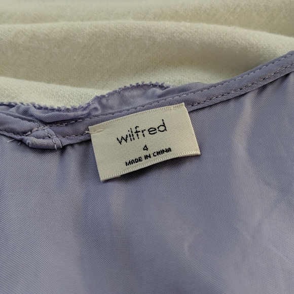 Aritzia wilfred slip dress lavender - Picture 4 of 6